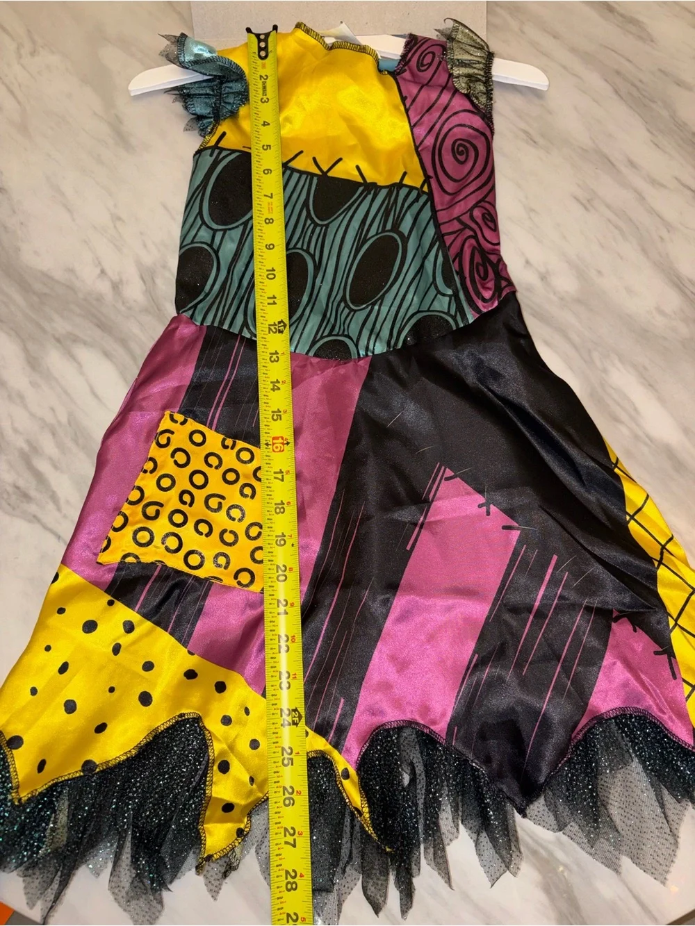 NWT Sally Deluxe Costume Nightmare Before Christmas Girls 4-6X Disney